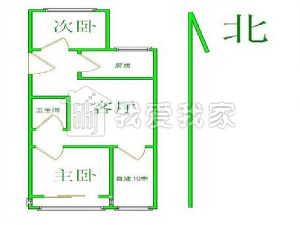 长17米宽8米房屋楼梯在西北角