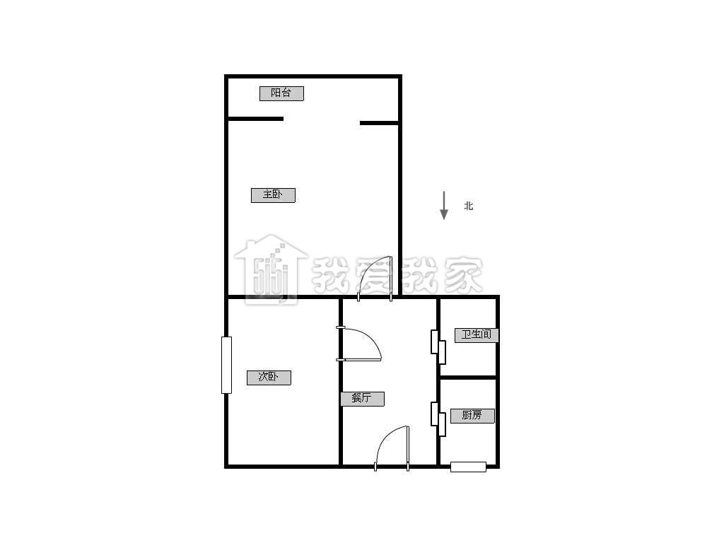 90平米一厅两房 (1024768)-两房一厅70平加楼梯