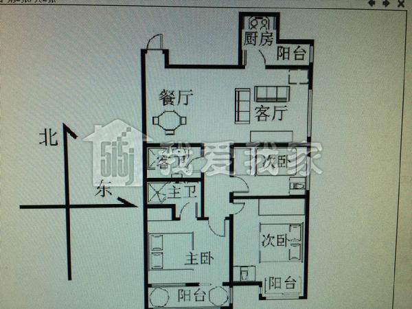 冠城北园(北三环冠城园稀缺户型东南高档社区)_冠城北园二手房_北京我