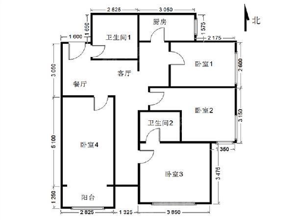 茉藜园 3室2厅2卫