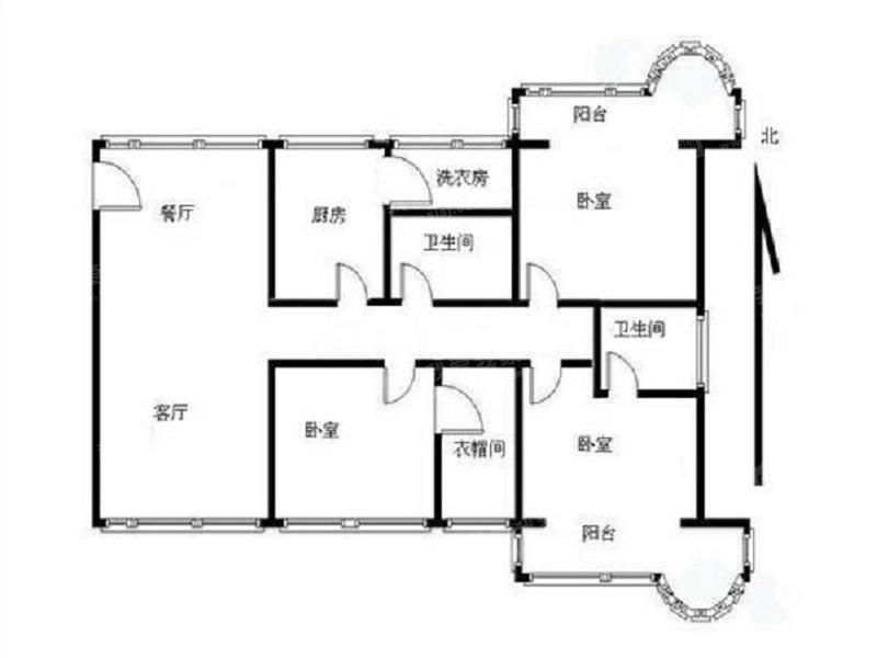 清芷园 3室2厅2卫