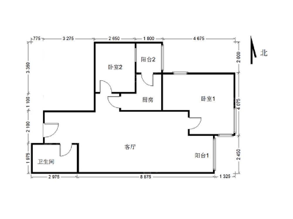 茉藜园 2室2厅2卫