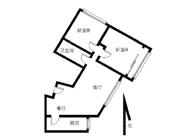 本房带看:0次 所属门店:政馨家园店 15652767638【户型介绍