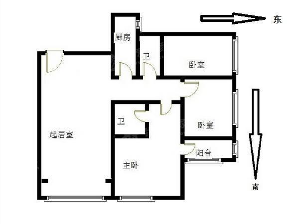 梵谷水郡 3室2厅2卫